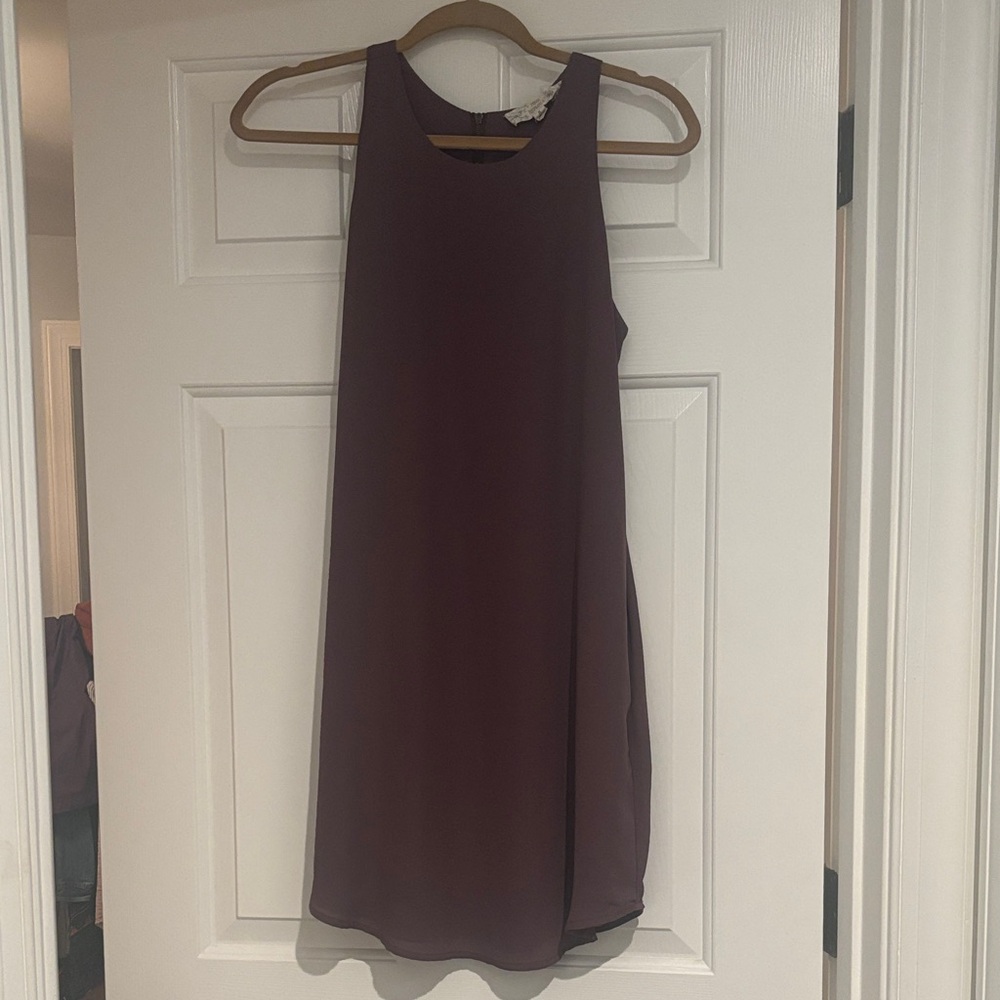 Pink Republic Sleeveless Purple Mini Dress